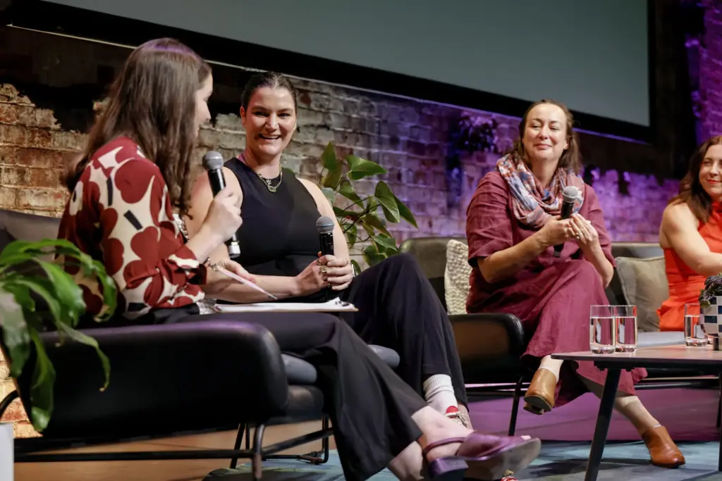 Rachael Sarra speaking at Content Summit 2026
